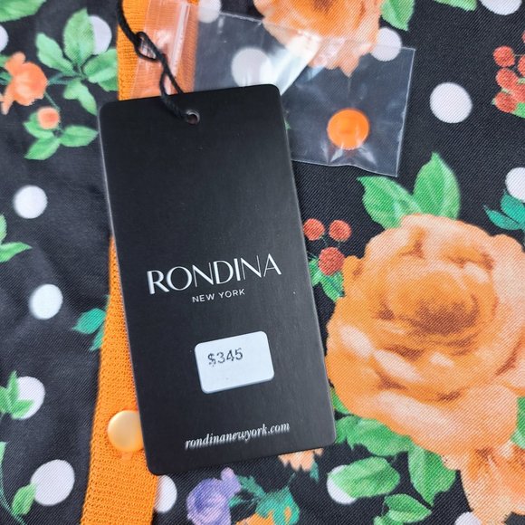 Rondina Etcetera Scoop Neck Cardigan Sweater M - Picture 8 of 8